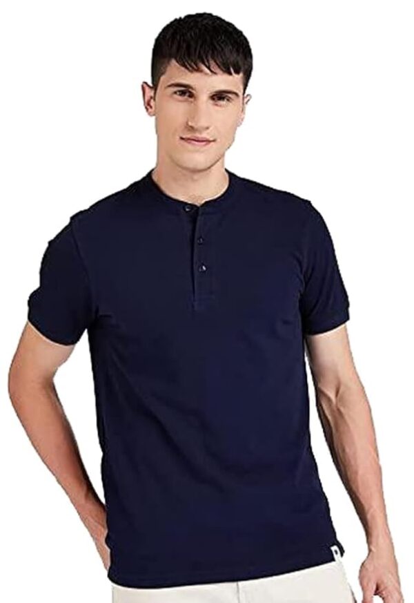 Amazon Brand - Symbol Men's Cotton Regular Fit Polo T-Shirt
