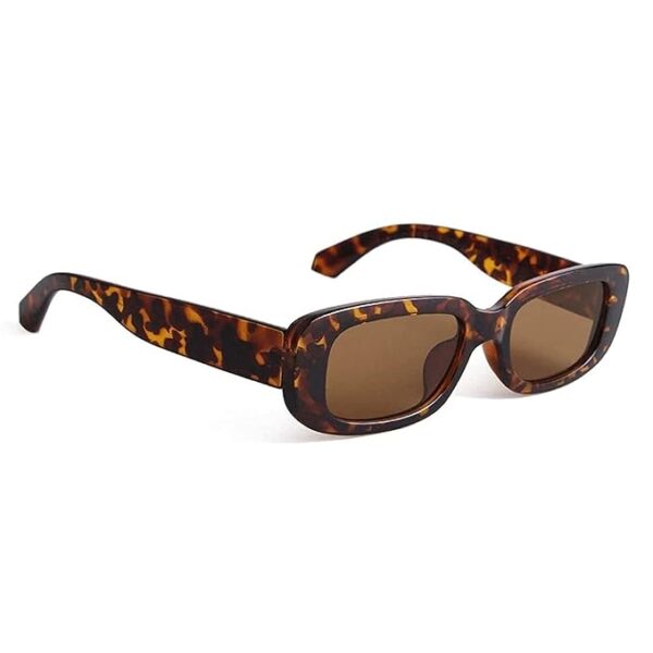 Kendall Jenner Sunglass Narrow Rectangular Sunglass for WomenFree Size